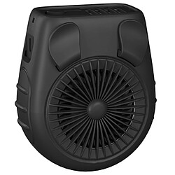 Universal Ventilateur individuel à pince à la taille alimenté par une batterie de 5000mAh, 3 vitesses, silencieux, rechargeable, ventilateur USB, ventilateur de refroidissement