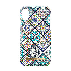 Coque iPhone X et XS Mosaic Résistante Ideal of Sweden multicolore 