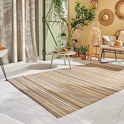 Jardindeco Tapis extérieur en polypropylène Spargi 1746 beige 180 x 280 cm.