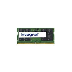 Integral 16GB LAPTOP RAM MODULE SODIMM DDR5 4800MHZ PC5-38400 UNBUFFERED NON-ECC 1.1V 2GX8 CL40