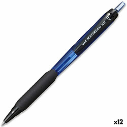 Uni Ball stylo à encre liquide Uni-Ball Jetstream SXN-101-07 Bleu 0,7 mm (12 Unités)