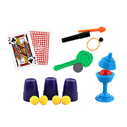 astuces magiques étonnantes ensemble jouets accessoires kits magicien jouets fournitures tours de magie