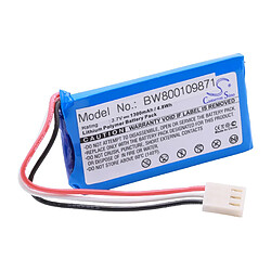 vhbw Li-Ion Batterie 1300mAh (3.7V) pour téléphone fixe sans fil Jablocom GDP-04A, GDP-04i comme CS603262 1S1P. 