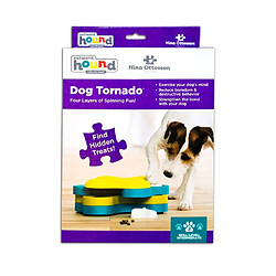 Outward Hound Jeu pour chiens Nina Ottosson Dog Tornado Jaune et bleu pas cher