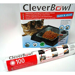 CleverBowl 222 Lot de 100 feuilles plastique pour gamelle hygiénique