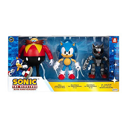 Jakks Pacific SONIC - Coffret 3 figurines - 10 cm - JAKKS - 491175