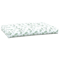 Acheter Maison Chic Coussin Confort | pouf | Coussin de palette à motif de feuilles 120x80x12 cm Tissu -GKD29844