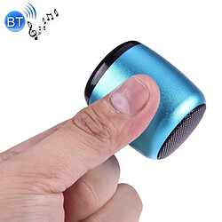 Wewoo Mini enceinte Bluetooth bleu Mini haut-parleur Bluetooth, appel mains-libres de et ampère Photo Obturateur à distance Fonction TWS 