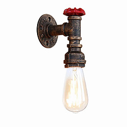 Stoex Industrial Wall Lampe 1 Bras Lumière Rétro Steampunk Vintage Applique Mur Art Décoration 