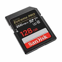 Carte Mémoire SDHC SDXC Sandisk Extreme Pro 128Go SDXC 200MB/S 90MB/S UHS-I V30