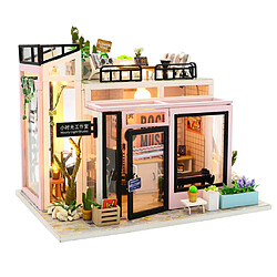 1/24 Maison de poupée miniature bricolage en bois pas cher