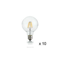 Ideal Lux Ampoule (x10) 8W E27 Transparent D9,5 153971