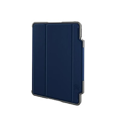 stm goods Étui Folio pour iPad Air 11" Dux Plus Renforcé avec Emplacement Apple Pencil Bleu