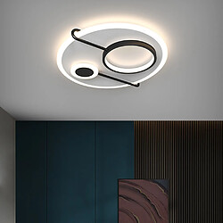 Avis Universal Plafonnier moderne Lumière atmosphérique de salon Chambre à coucher Chambre principale Lumière circulaire à LED Minimal