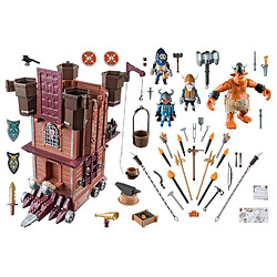 Playmobil® PLAYMOBIL 9340 Knights - Tour d'attaque mobile des nains