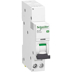 disjoncteur - schneider acti9 idt40t xa - 2 pôles - 32a - courbe c - 6 ka - schneider electric a9pa2632