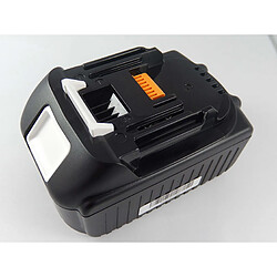 vhbw Batterie compatible avec Makita TD140D, TD144D, TD144DRFX, TD144DZ, TD145DRFXB (2000 mAh, Li-Ion, 18 V)