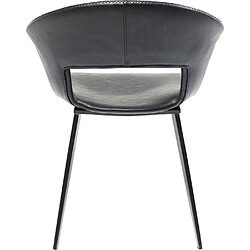 Chaise Reunion noire Kare Design