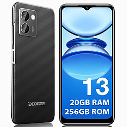 NC Telephone portable DOOGEE N50PRO Smartphone,20+256Go,Octa Core -6.52" HD+ Android 13.0 4200mAh 50+2MP déblocage du visage - Noir 