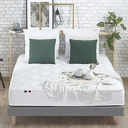 Acheter Idliterie Pack ASTRE Ensemble Matelas Ressorts + Sommier + Couette + Oreillers - Made in France