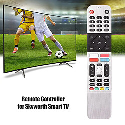 Avis GUPBOO Télécommande Universelle de Rechange pour Skyworth 539C-268901-W000 Anglais Smart TV