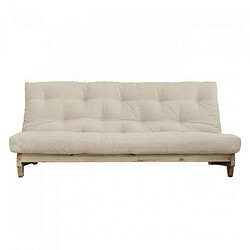 Inside 75 Banquette convertible FRESH pin coloris beige couchage 140*200 cm.