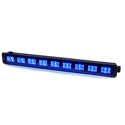 Jeux de lumière - Barre à LED UV 9x3W lumière noire - Ibiza Light LED-UVBAR