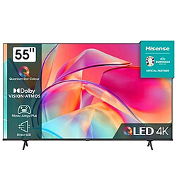 TV intelligente Hisense 55E77KQ 55" 4K Ultra HD LED HDR D-LED QLED