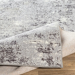 Avis Surya FIONA - Tapis abstrait, Ardoise, Blanc, Anthracite - 200x274cm