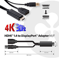 Club 3D CLUB3D HDMI to DisplayPort Adapter