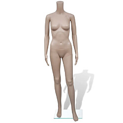 vidaXL Mannequin de vitrine Femme sans tête