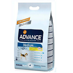 Advance Diet Croquettes Advance pour chiens Light Medium Sac 3 kg (DLUO 3 mois) 