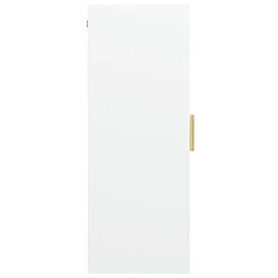 Acheter Maison Chic Armoire murale suspendue,Meuble de Rangement pour salon,cuisine Blanc 69,5x34x90 cm -MN51424