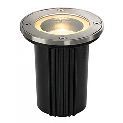 Slv DASAR EXACT 116, GU10 encastré de sol, rond, inox 316, max. 35W, IP67