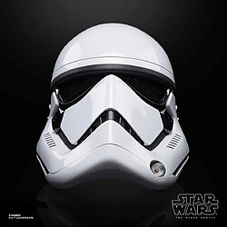 Ludendo Star Wars The Black Series - Casque électronique de Stormtrooper du Premier Ordre