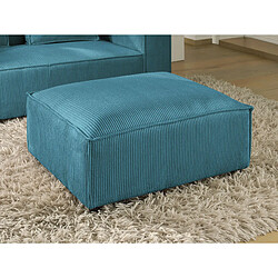 Lisa Design Stella - pouf en velours côtelé - style contemporain