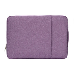 Wewoo Sacoche pour ordinateur portable Violet MacBook Air, Lenovo et autres ordinateurs portables, Taille: 32.2x21.8x2cm 11.6 pouces Universel Mode Soft Laptop Denim Sacs Zipper Notebook Case Pouch 