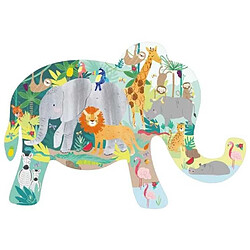 Rock Puzzle, Jungle, 40 pcs. (Please note that the translation is not affected by the number of puzzle pieces, so the translation of ``40 pcs.`` remains the same.) Désolé pour l'inconvénient, voici la traduction en français : Puzzle, Jungle, 40 pièces.