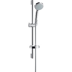 Hansgrohe - Set de douche Mono Croma 100 avec barre Unica'C 65 cm et porte-savon chroméHansgrohe-Set Croma 100 1jet EcoSmart / Unica'C 0,65 m