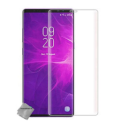 Htdmobiles Film de protection vitre verre trempe incurve integral pour Samsung Galaxy Note 9 - CLEAR Film de protection verre trempe incurve integral Samsung Galaxy Note 9 - CLEAR