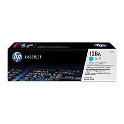 HP 128A Toner Cyan Authentique (CE321A)