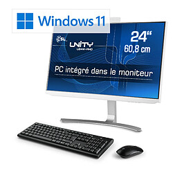 CSL-Computer Unity U24W-AMD PC tout-en-un CSL Unity U24W-AMD / 3200G / 500 Go / 8 Go RAM / Win 11 Pro