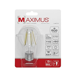 Ampoule filament LED - E27 - 7 Watts - Maximus - DURACELL