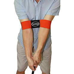 Golf Swing Training Arm Band Posture Motion Correction Practice Ceinture Orange