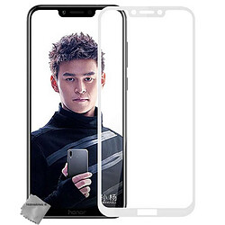 Htdmobiles Film de protection vitre verre trempe incurve integral pour Huawei Honor Play - BLANC