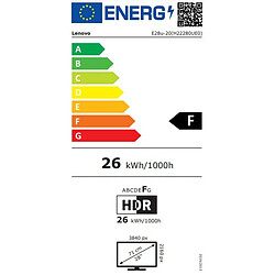 Écran Lenovo 62F9GAT4EU IPS 28" HDR10 pas cher