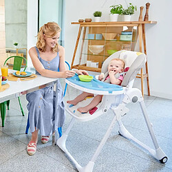 Kinderkraft Chaise haute pour bébé YUMMY Multicolore 