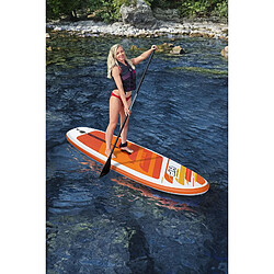 Planche Paddle Surf Gonflable Bestway Hydro-Force Aqua Journey 274x76x12 cm Pagaie, Pompe et Sac de Voyage