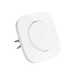 Ledkia Va-et Vient Simple Classic Round Blanc