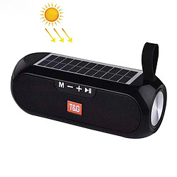 Yonis Enceinte Bluetooth Solaire Étanche Super Bass FM Enceinte Bluetooth Solaire Étanche Super Bass Avec FM USB AUX Noir YONIS